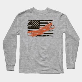 P-51 Mustang American Fighter Plane Long Sleeve T-Shirt